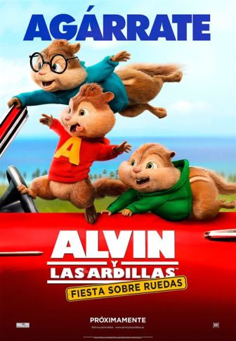 imagen: Alvin y las ardillas: fiesta sobre ruedas