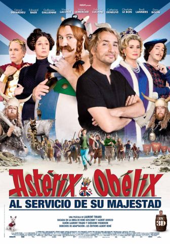 imagen: Astérix y Obélix al servicio de su majestad