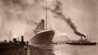 imagen: El catastrófico incendio del Titanic