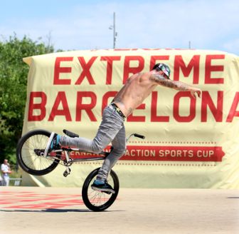 imagen: Extreme BCN: Freestyle trampoline