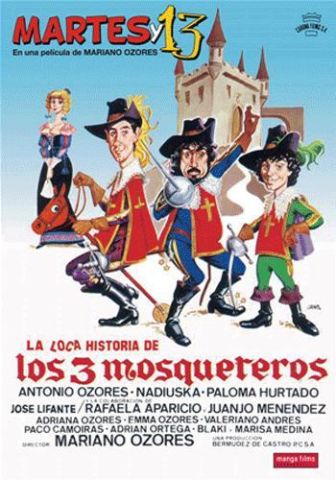 imagen: La loca historia de los tres mosqueteros