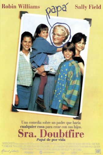 imagen: Señora Doubtfire, papá de por vida