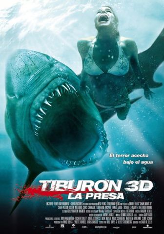 imagen: Shark attack: Tiburón 3D. La presa