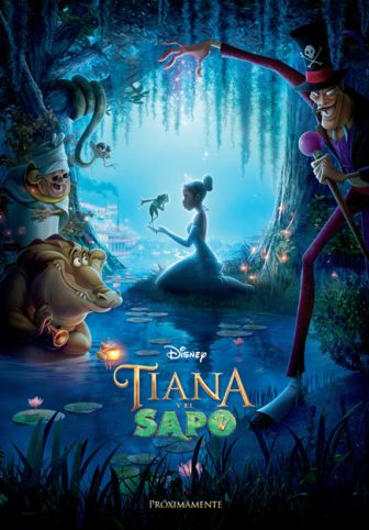 imagen: Tiana y el sapo